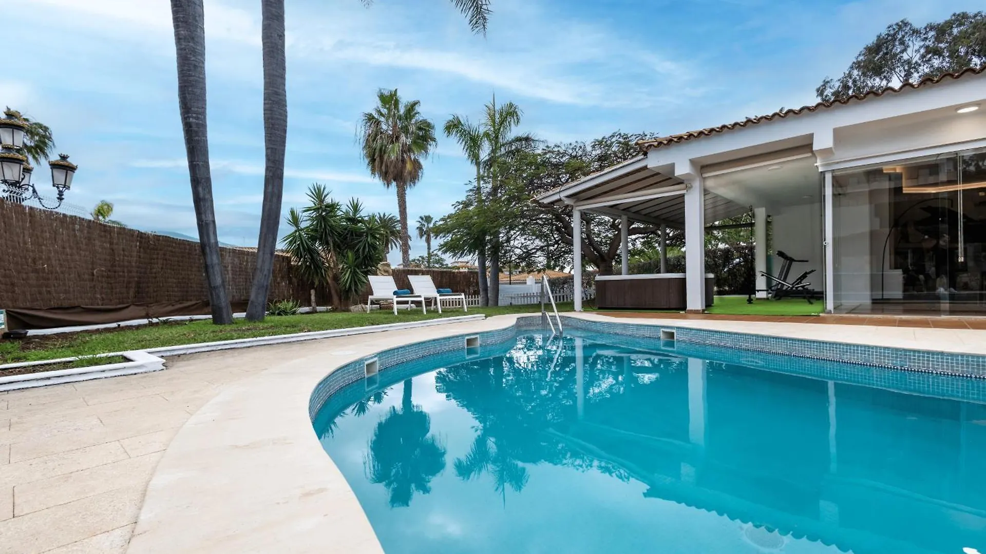 Luxury Villa With Heated Pool, Jacuzzi, Gym, And Gardens location